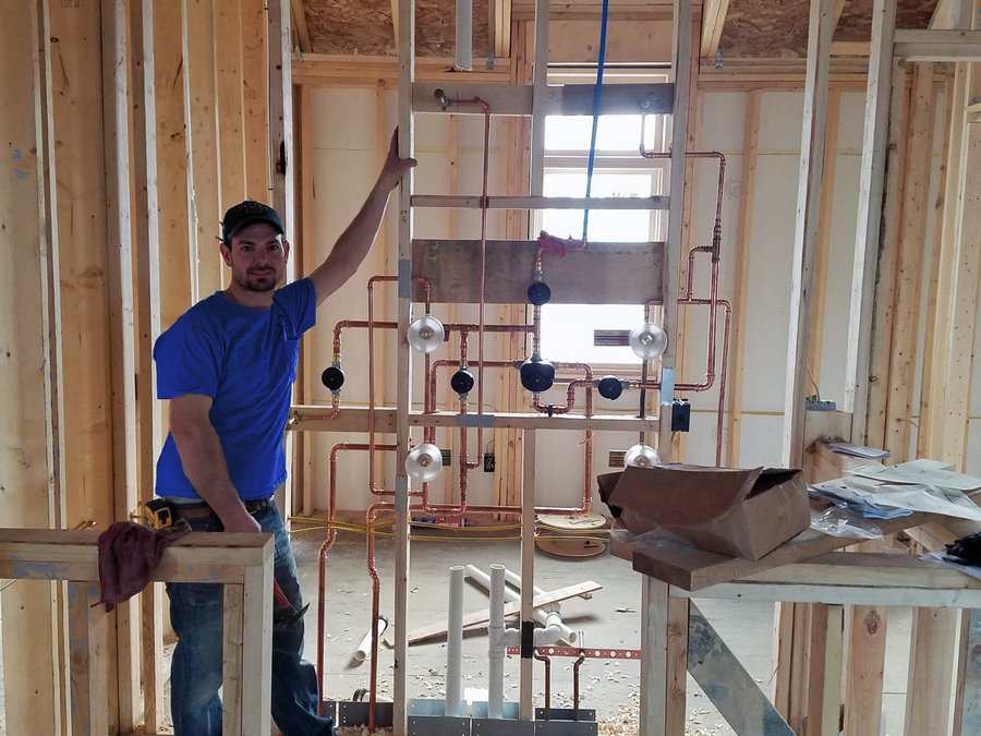 Commercial plumbing installation by JD's Plumbing in Greater Cleveland