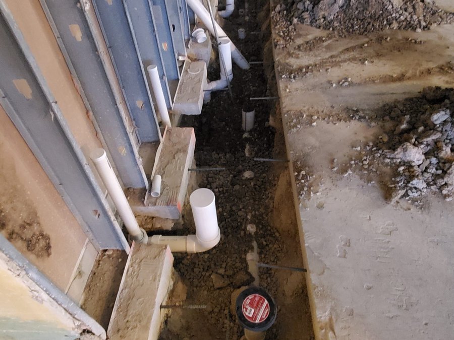 Commercial backflow preventer installation